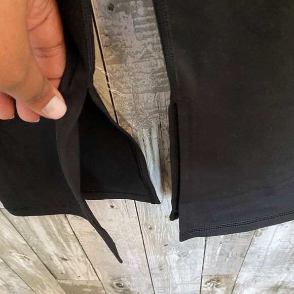 NWT Fabletics powerhold define split hem flare leggings M - Picture 6 of 7